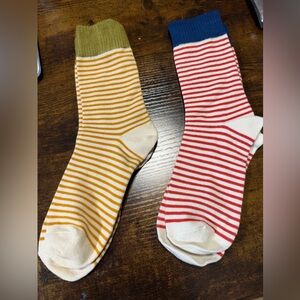 Socks Pair of Stripe Socks for Women. NEW